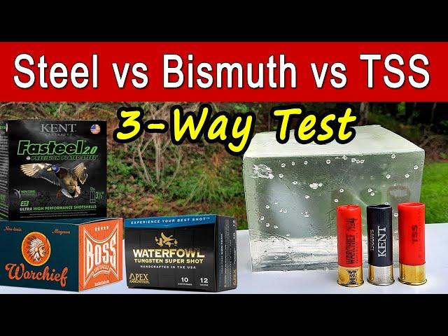 Steel vs. Bismuth vs. TSS Waterfowl Ammo Tested | Kent, BOSS, Apex