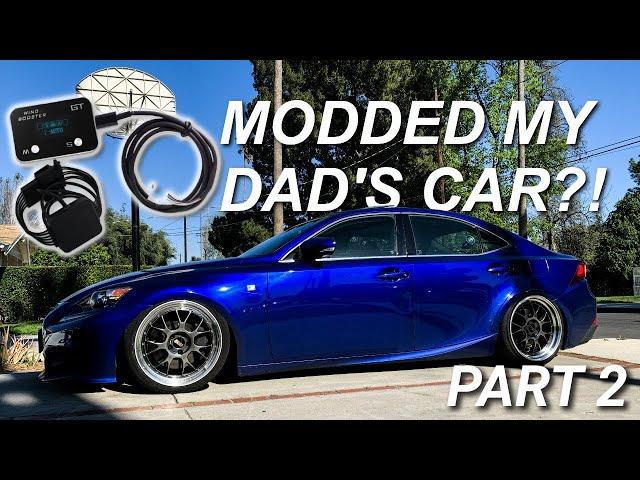 MODIFIED MY DAD'S CAR WITHOUT HIM KNOWING! (Part 2)