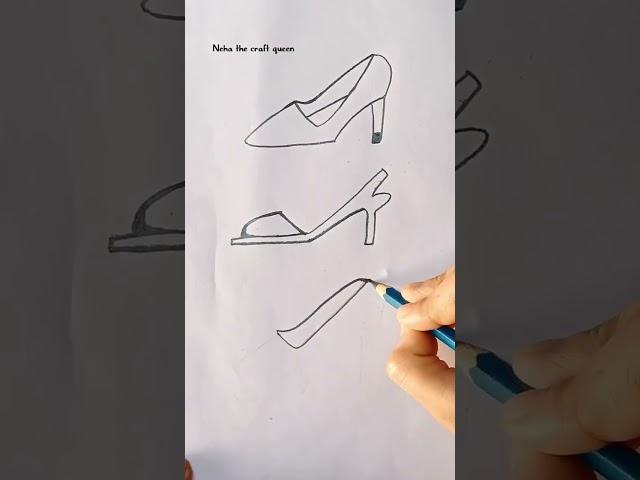 Draw heals very easy /#shorts #viral #art #drawing #youtubeshorts #creative