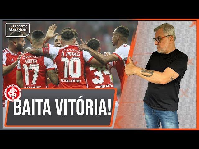 Vitória maiúscula do Inter sobre o vice-líder do Campeonato: 2 x 1