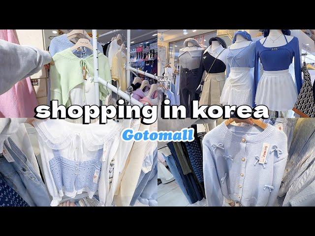 shopping in korea vlog  summer fashion & accessories ️ gotomall shopping center 