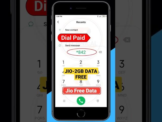 Jio Free Data CodeJio Free DataFree 2gb data#creativeranjan#shorts