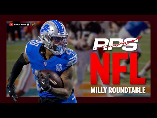 NFL Tournament Picks | RUBIO, SNYDER, REDKACHEEK | 11/2 - NFL Milly Roundtable