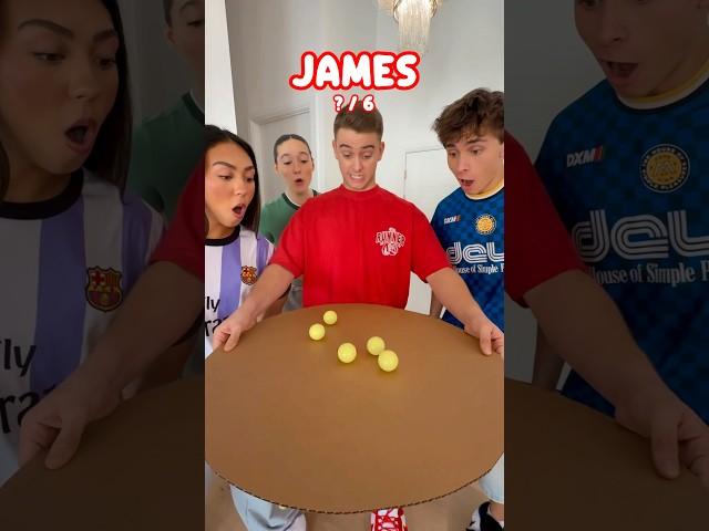 WHO CAN GET THE MOST BALLS IN THE HOLE!?  - #shorts