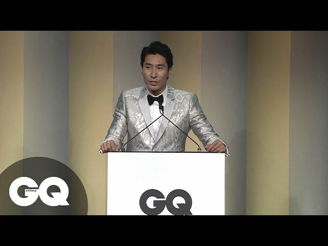 Chris Pang Talks Asian Representation In Film While Accepting Breakthrough Actor Of The Year Award