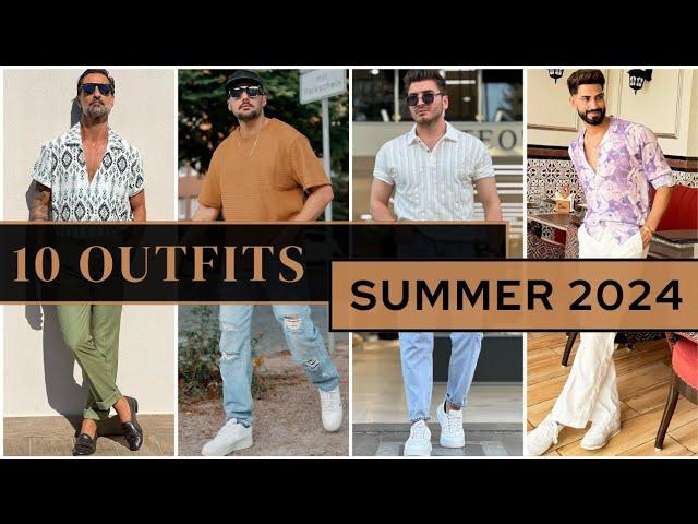 10 Latest Summer Outfit Ideas For Men 2024 | Men's Fashion