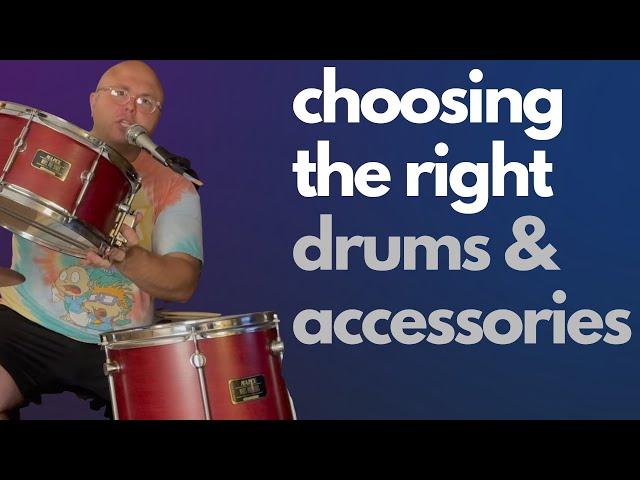 Make Good Drums Sound Great – Choosing The Right Set, Heads, and Accessories