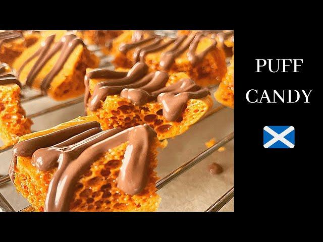 Traditional Puff Candy | Easy Honeycomb, Crunchie, Hokey-Pokey, Cinder Toffee, Sponge Toffee :)