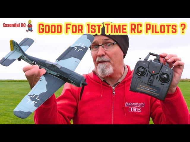 GOOD FOR 1ST TIME RC PILOTS ? Eachine Mini FW190 with One Key Aerobatics