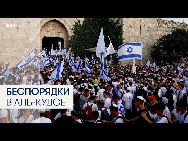 Израильские националисты атаковали палестинцев и журналистов в Аль-Кудсе (Иерусалим)
