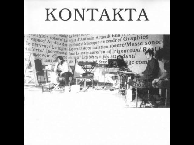 Kontakta - Kontakta (electronic, abstract, experimental; France, 1992)