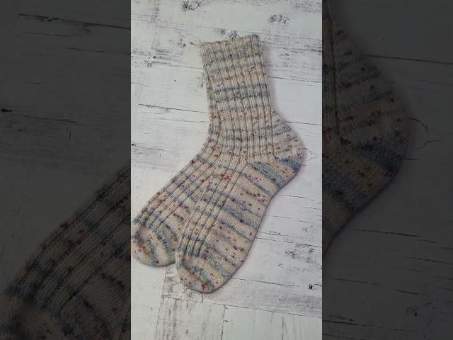 Вязание носков на скорость #knitting #носкиспицами