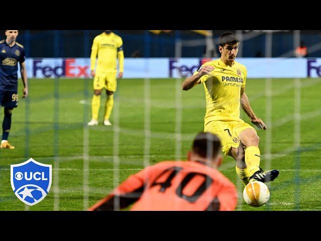 Gerard Moreno Goal | Dinamo Zagreb vs Villarreal | Quarterfinals | UCL on CBS Sports