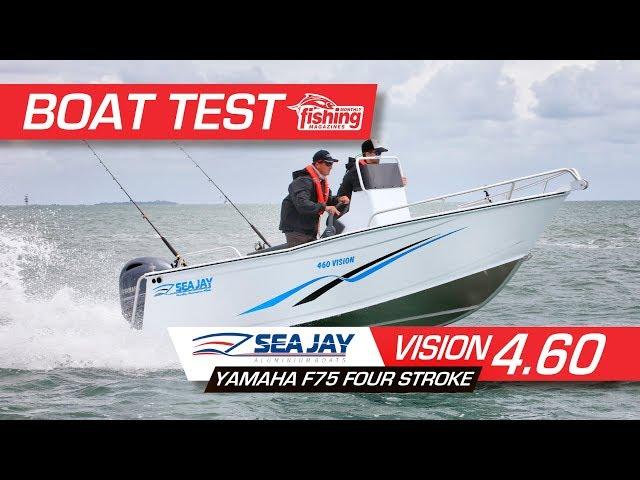 Tested | Sea Jay 460 Vision with Yamaha F75 4 stroke