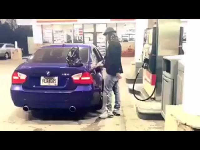 Dance at the gas station