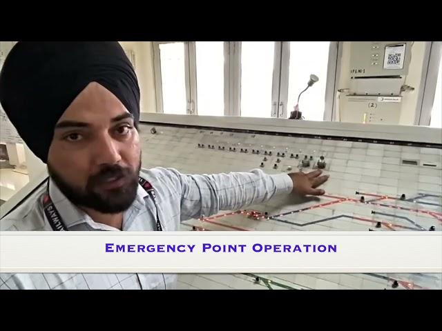 Emergency point operation on panel  !!  #controller #stationmasterandcontroller    #indianrailways