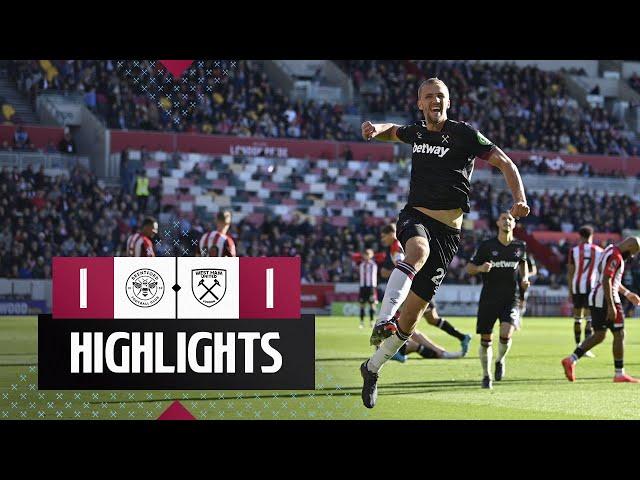 Brentford 1-1 West Ham | Premier League Highlights