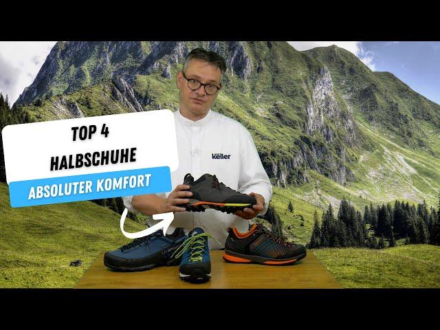 Wanderhalbschuhe - unsere Top 4 an hochwertigen Halbschuhen!