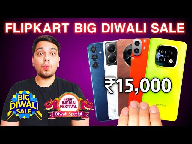 Top 5 Best Phones Under 15000 in Flipkart Big Diwali Sale & Amazon Sale | Crazy Prices 