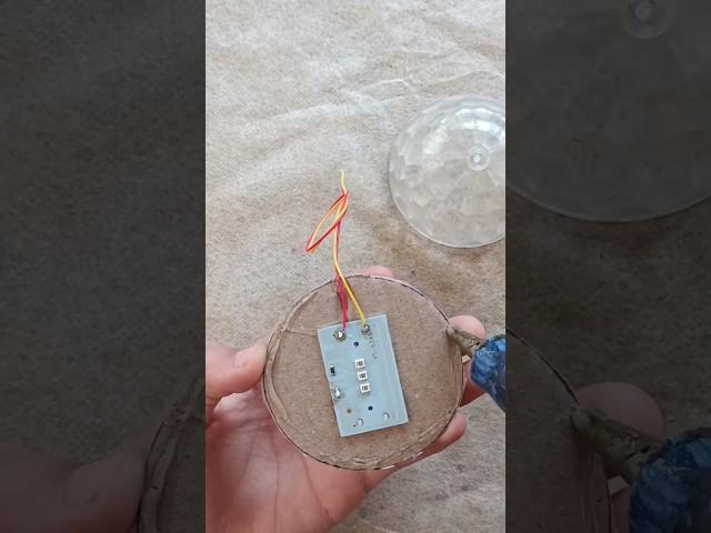Rangli yonadigan chiroq yasash /making a colored burning lamp