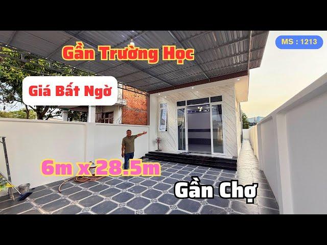 Nhà Đẹp Khu Dân Cư Gần Chợ Long Hải Gần Trường Nguyễn Chí Thanh | Mua Bán Nhà Đất Tây Ninh 1213N