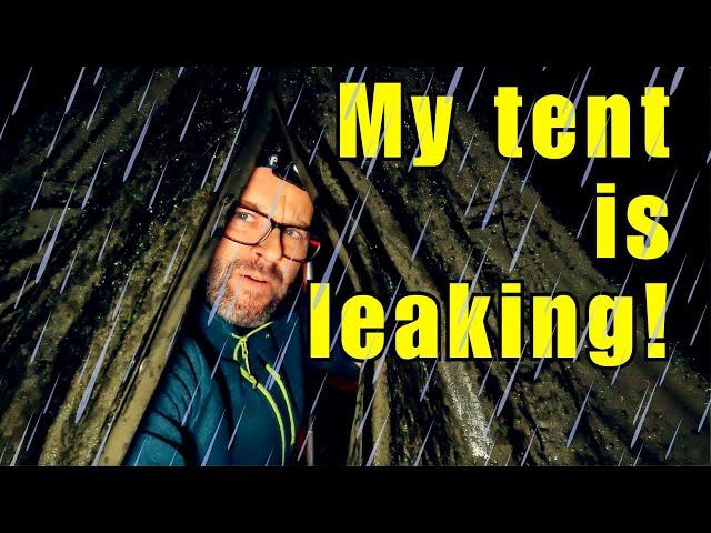 ‼️GRIM Wild Camp in the Rain UK  | Alone in Dark Forest