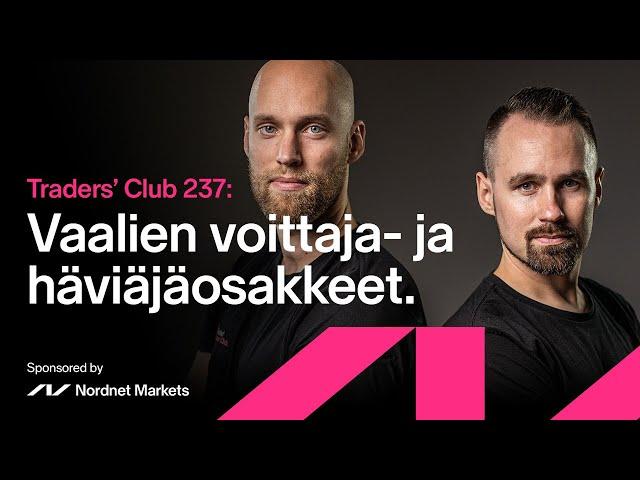 Vaalien voittaja- ja häviäjäosakkeet | Traders' Club 237