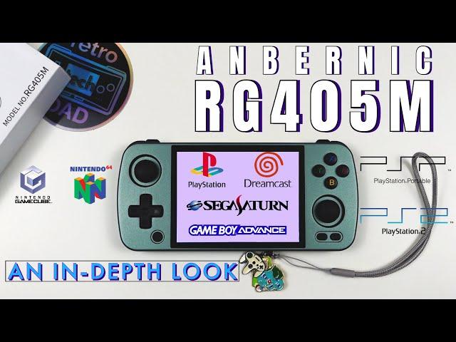 Anbernic RG405M - An In Depth Look - "The Premium,  All-Metal T618" (Unboxing, Teardown, Gameplay)