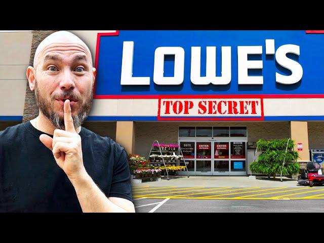 10 Lowe's Shopping Secrets Too Good Not To Share!