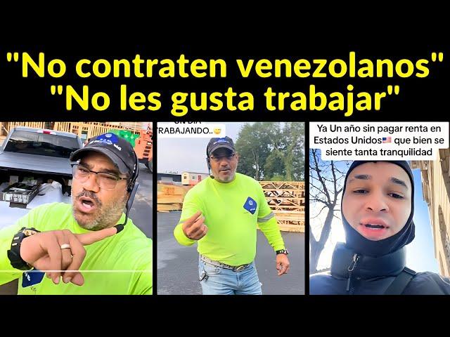 Empresario de EE.UU advierte: "No contraten Venezolanos, no les gusta trabajar"