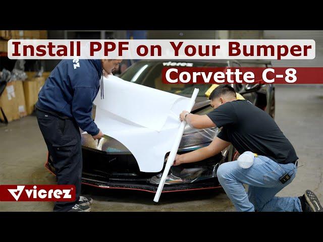 How to Wrap a Car's Bumper in Vicrez PPF Protective Film