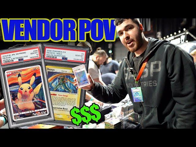 Making $10,000 On Pokémon Cards as a Card Vendor (POV EDITION)