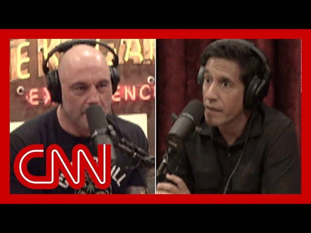 Watch Dr. Sanjay Gupta go one-on-one with podcaster Joe Rogan