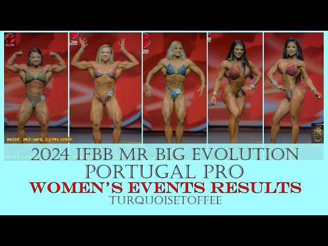 2024 IFBB Mr Big Evolution Portugal Pro Bikini, Wellness, Figure, Women's Physique and Bodybuilding