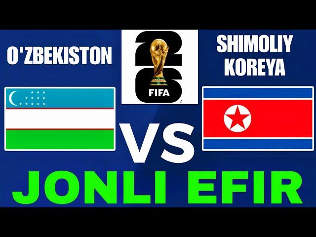 O'ZBEKISTON SHIMOLIY KOREYA JONLI EFIR O'ZBEKISTON KXDR JONLI EFIR UZBEKISTAN NORTH KOREA LIVE