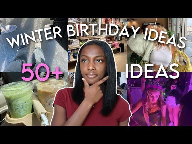 50+ winter birthday ideas for teens