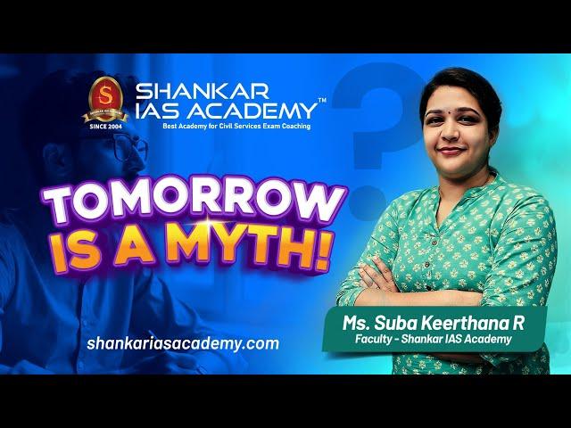 Is Procrastination Pulling You Back?  | Shankar IAS Academy