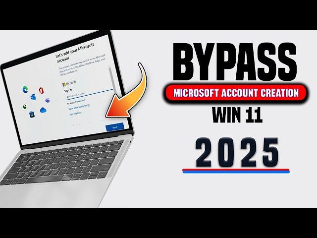 How to Skip Microsoft Account Sign In | Windows 11 Setup Without Microsoft Account 2025.