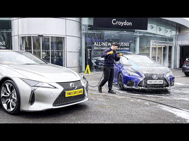 Lexus Called us to Clean their £100,000 Super Cars