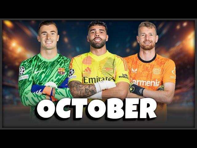 Top 10 Goalkeepers of October 2024