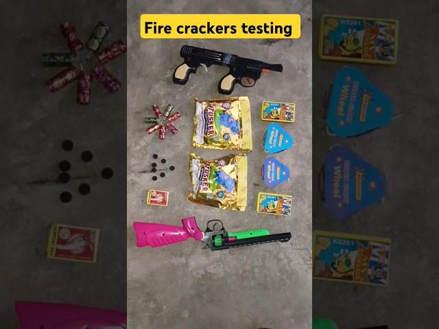 Fire crackers testing #chitar putar #Firegun #bijali bomb #Bidi bomb #Chakri