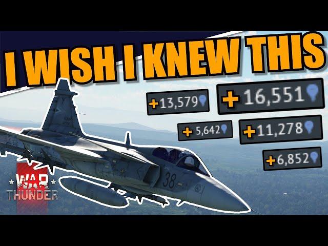 War Thunder - BEST TIPS & TRICKS for GRINDING! (Revisited)