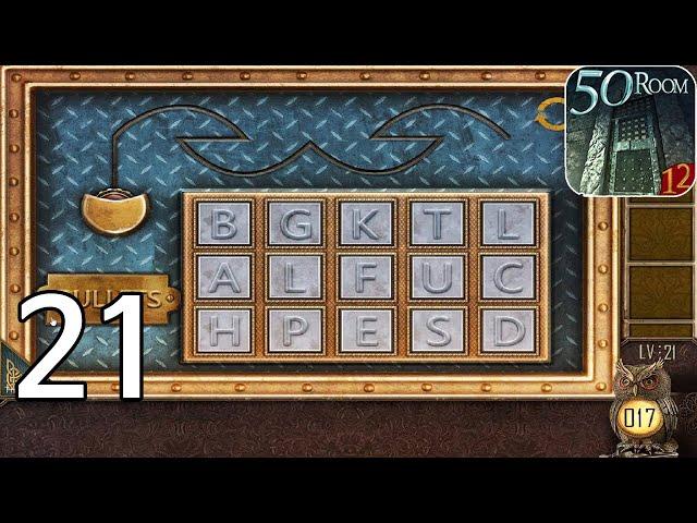 Can You Escape The 100 Room 12 Level 21 Walkthrough (100 Room XII)