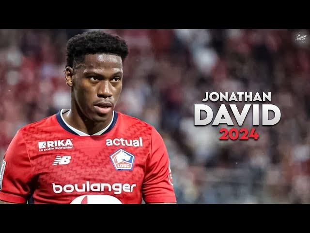 Jonathan David 2024 - Amazing Skills, Assists & Goals - Lille Goal Machine | HD