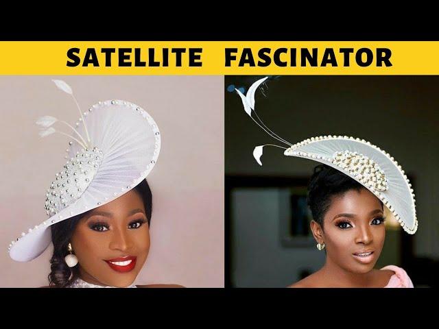 How to make Satellite Fascinator for Beginners #fascinator#turban#turbantutorial