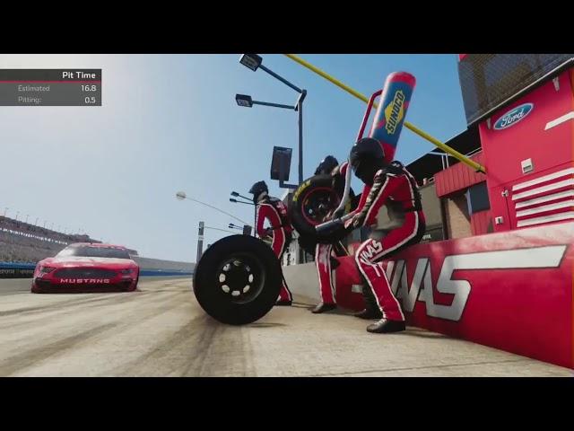 Career of Cole Custer in cup series Episode 5 at Auto Club Speedway