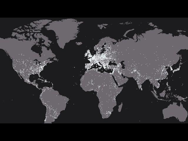 Timelapse of Every Battle in History