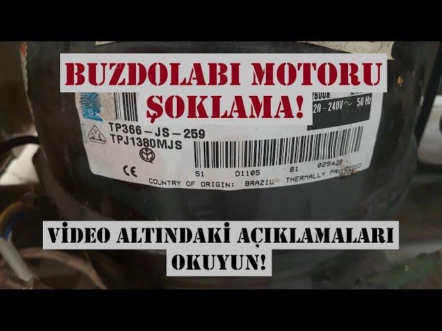 Buzdolabı Motoru Şoklama, Kompresör Nasıl Şoklanır, Ptc Röle Arızası