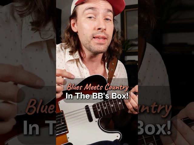 The BB King Box - Country Meets Blues Licks! #bluesguitar #guitarlesson #country