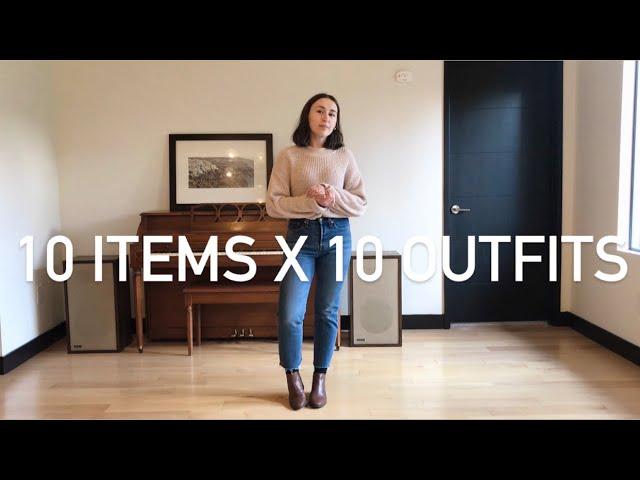 10 Item Winter Capsule Wardrobe 2021 | Winter 10X10 Challenge